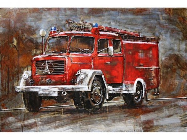 Пожарные в живописи