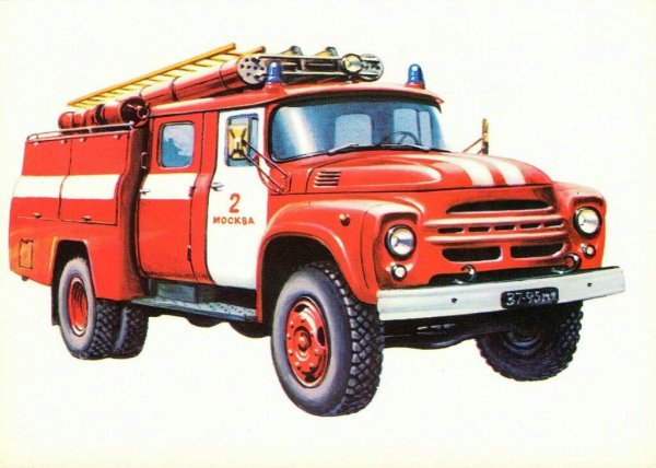 Пожарная машина для детей