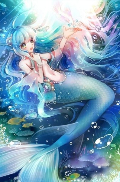 Аниме Русалка этти