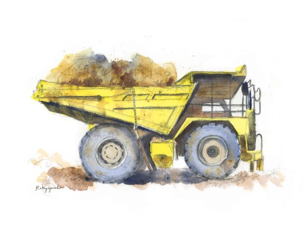 Самосвал арт