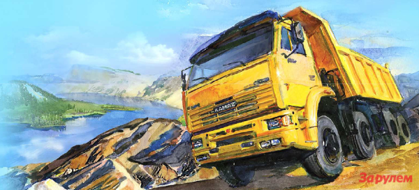 Картина КАМАЗ