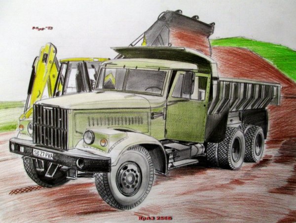КРАЗ 256 арт