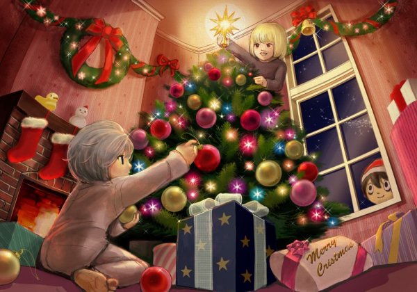 Новый год арт