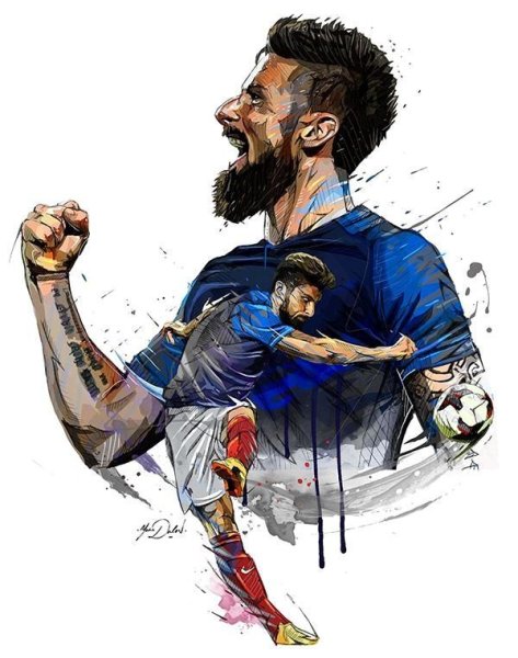 Yann Dalon Art футболисты