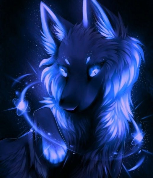 Волк арт