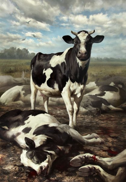 Корова Gwent Card Art