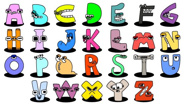 Алфавит Лора рисунки