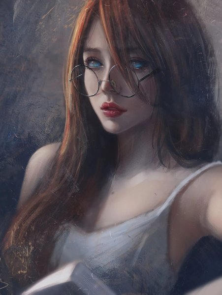 Девушка арт