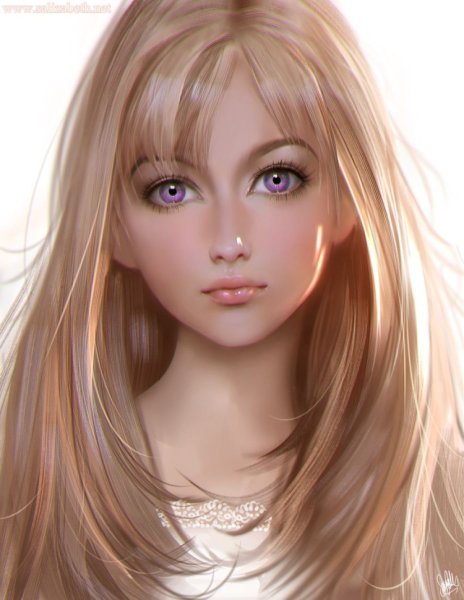 Красивые арты девушек