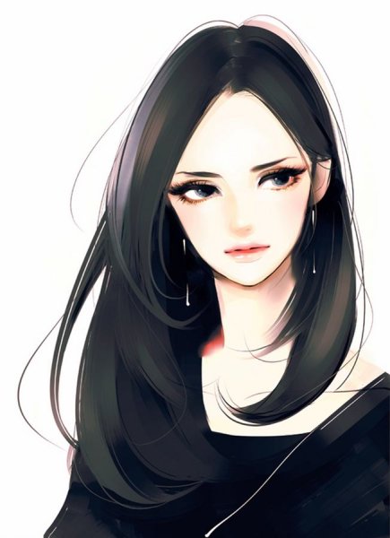 Девушка с фиолетовыми глазами