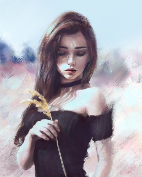 Реалистичные арты девушек