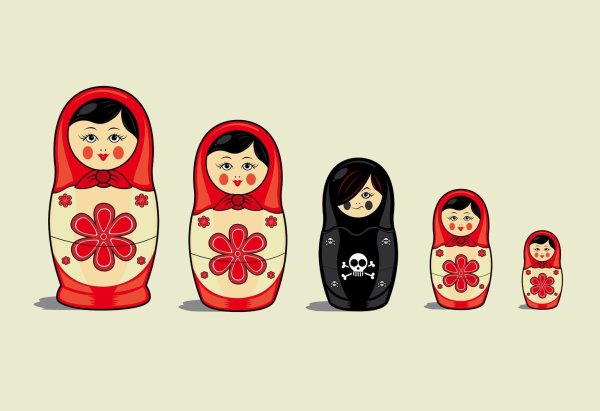 Смешные матрешки