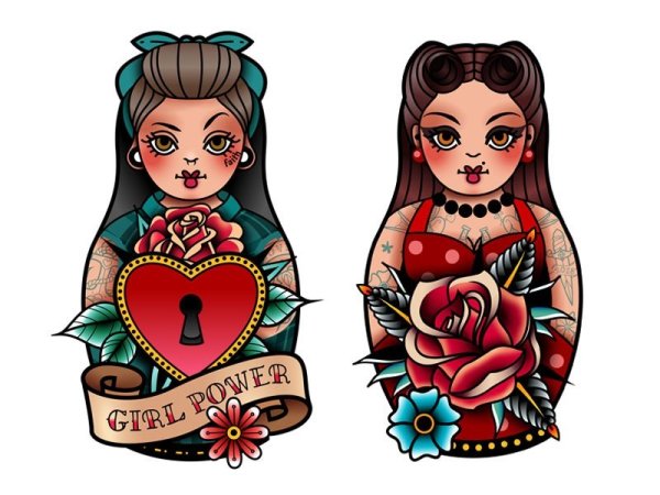 Матрешка вектор