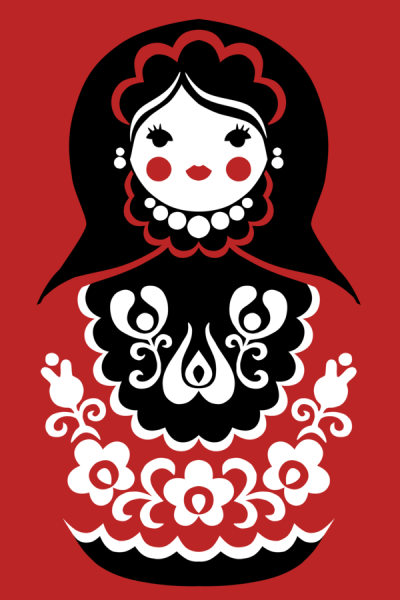 Матрешка арт