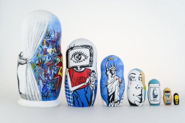 Матрешка в современном стиле