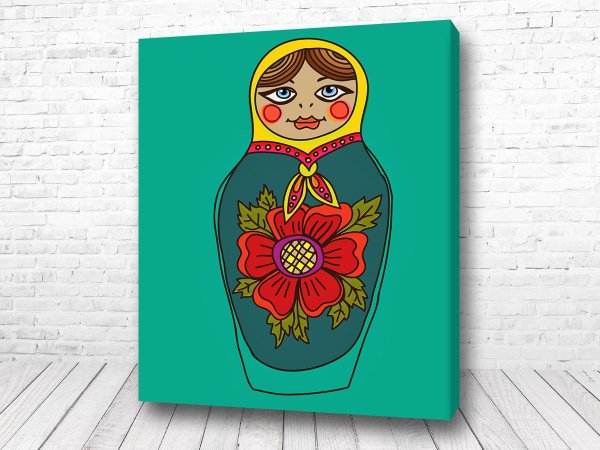 Матрешка арт