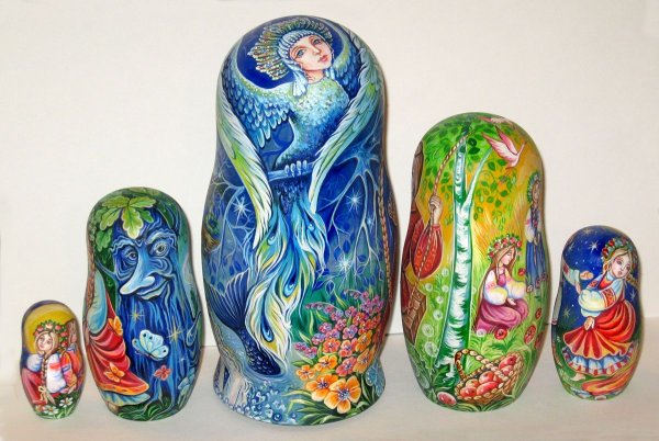 Людмила Чмелева матрешки