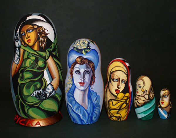 Матрешки современное искусство