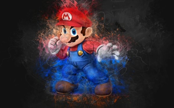 Марио игра арт