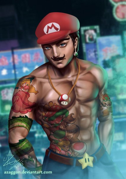 Накаченный Марио