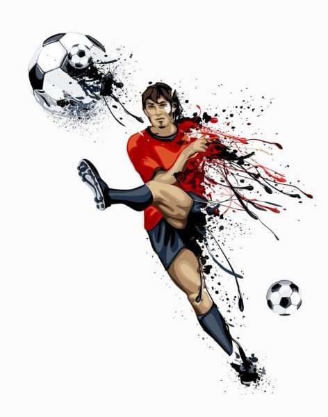 Футбольные иллюстрации