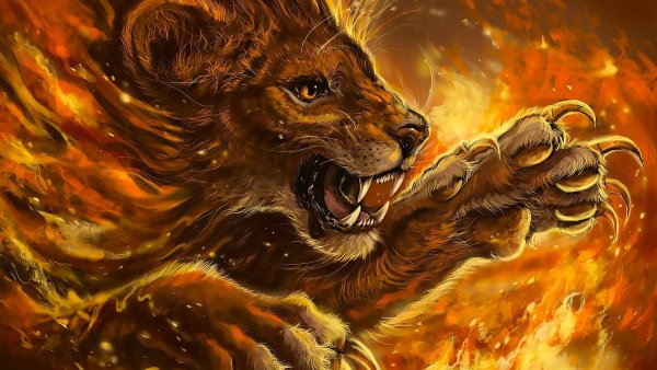 Немейский Лев арт