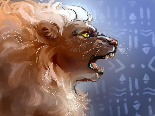 Белый Лев арт