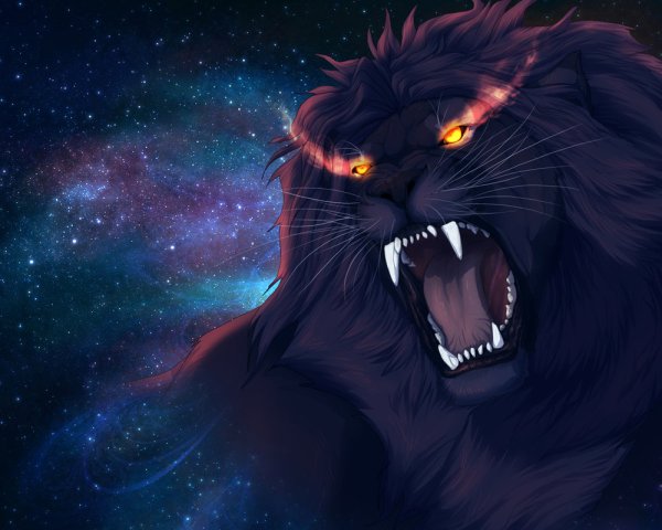 Злой Лев арт