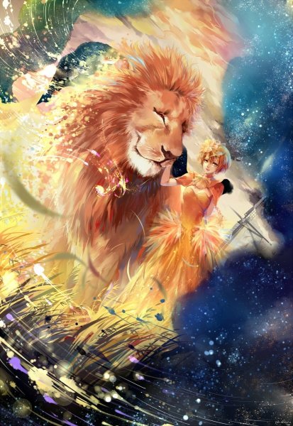 Львенок арт