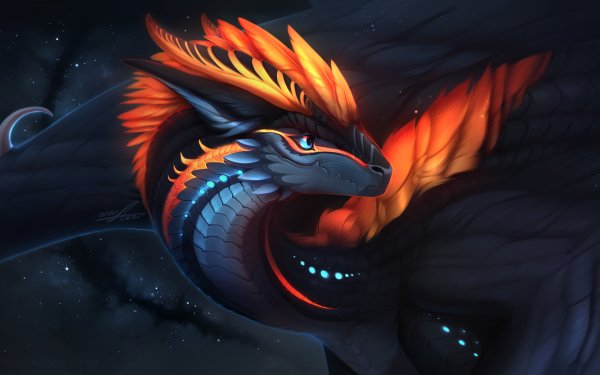 Драконы арты