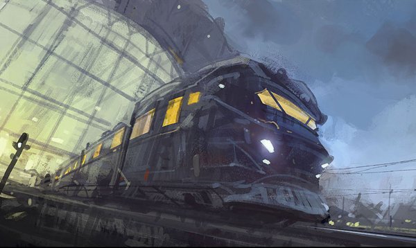 Российская железная дорога арт