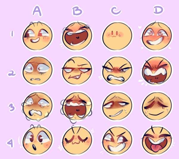 Эмоции для рисования