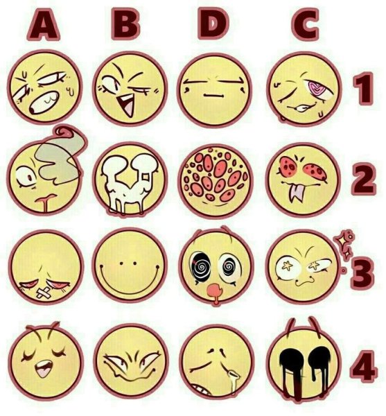 Смайлы для рисования