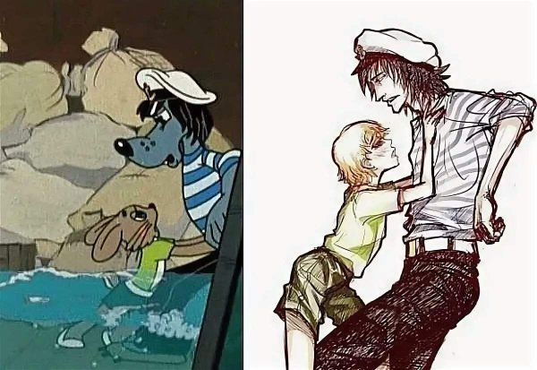 Волк и заяц ну погоди яой