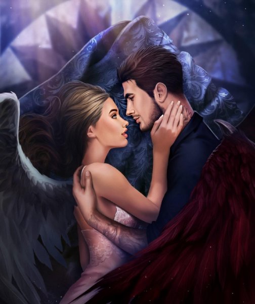 Люцифер и Вики клуб романтики арты