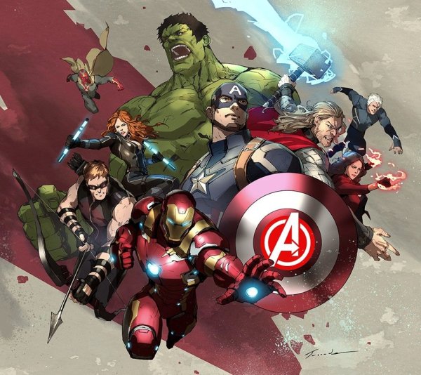 Мстители арты