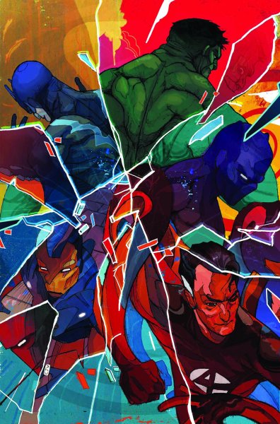 Арты из комиксов Марвел