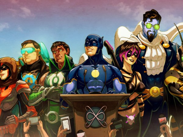 Супергеройские маски арт