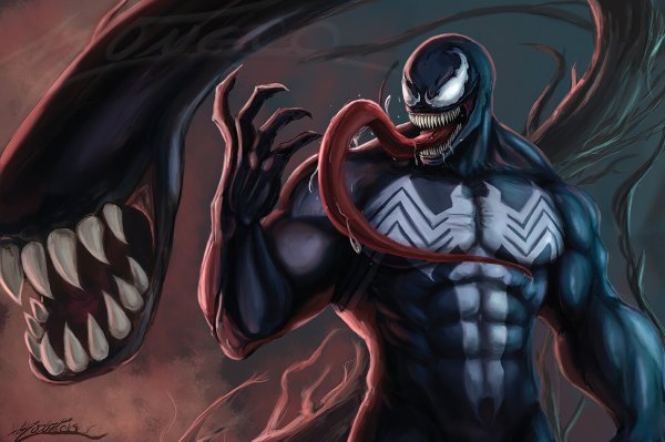 Герои Марвел Веном