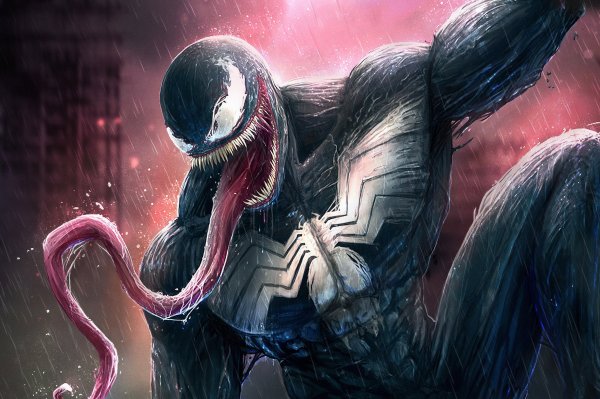 Веном Марвел арт