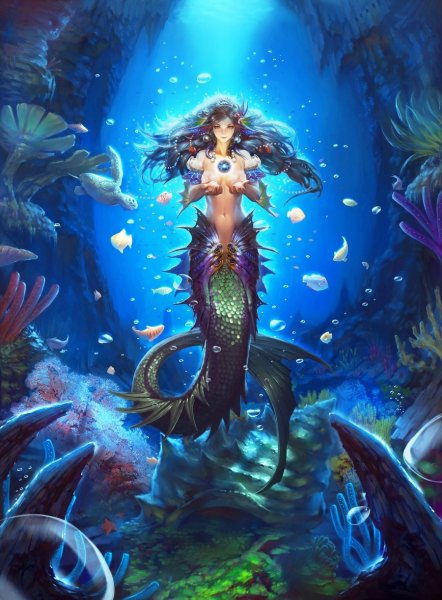 Русалка Ундина сирена морская Дева
