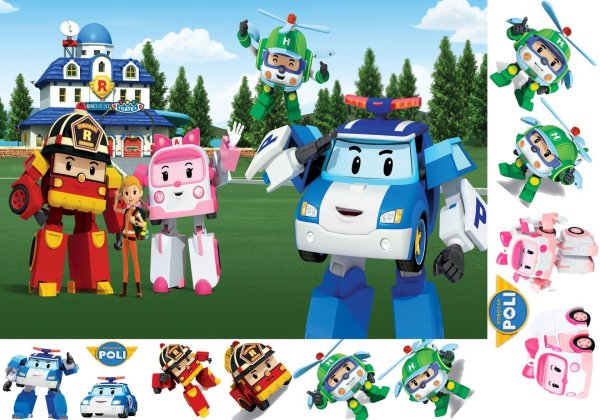 Робокар Поли герои