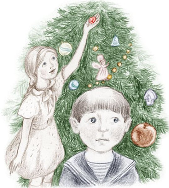 Михаил Зощенко ёлка иллюстрации