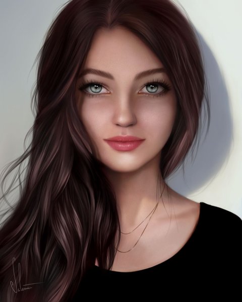 Девушка реалистичная