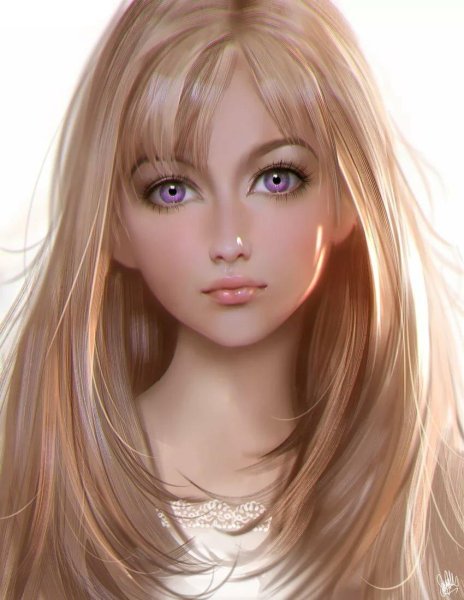 Реалистичные арты девушек