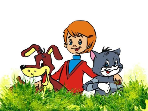 Дядя фёдор пёс и кот на прозрачном фоне