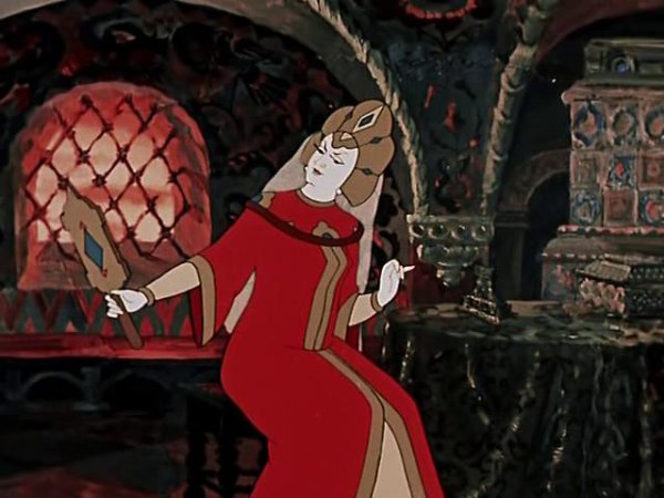 Сказка о мёртвой царевне и семи богатырях мачеха