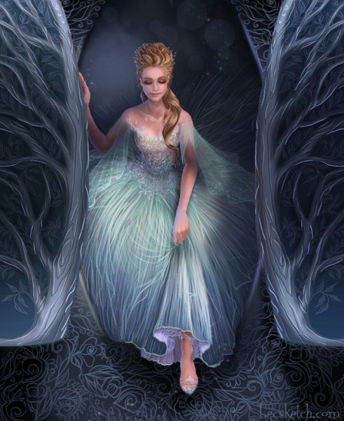 Золушка арты