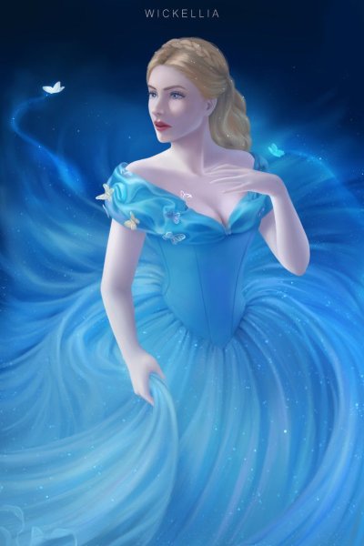 Золушка арт фэнтези