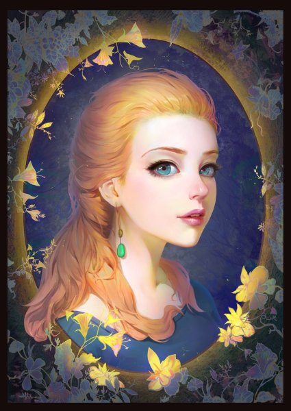 Диснеевские принцессы портреты